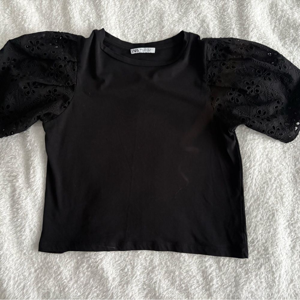 Zara Classic Black Top